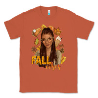 Copper Fall vibes afro woman Classic Tee - NancyCooperArtShop