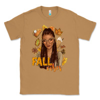 Toasted Coconut Fall vibes afro woman Classic Tee - NancyCooperArtShop