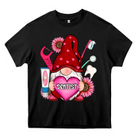 Black valentines day dentist gnome Heavy Core Tee - RanaPortraitStore