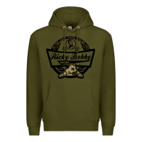 Army Green ricky bobby racing Premium Hoodie - trangStudio