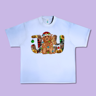 Toy Poodle Christmas Joy Urban Heavy Tee Designed By Ranaportraitstore