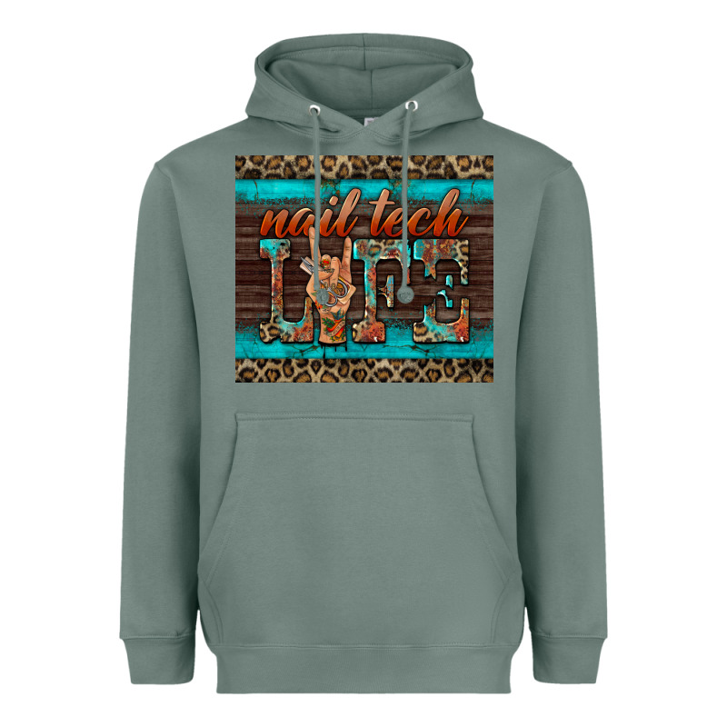 Nail Tech Life Heavyweight Hoodie by BarkalooDesign | Teevron