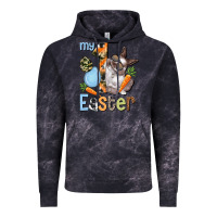 Cloud Black My first Easter Boy Easter Day Vintage Hoodie - HowdyJamesFarm