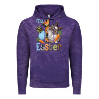 Cloud Purple My first Easter Boy Easter Day Vintage Hoodie - HowdyJamesFarm