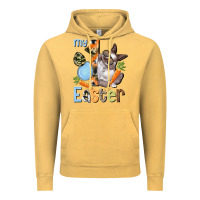 Vintage Mustard My first Easter Boy Easter Day Vintage Hoodie - HowdyJamesFarm
