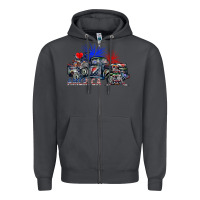 Smoke america Zipper Hoodie - SublimationCraftShop