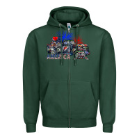 Sports Green america Zipper Hoodie - SublimationCraftShop