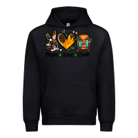 Black peace love camp ado Urban Hoodie - AdoDesignShop