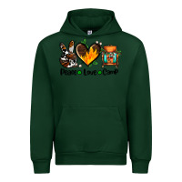 Foreset Green peace love camp ado Urban Hoodie - AdoDesignShop