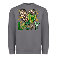 Storm Lucky Saint Patricks Day Heavyweight Sweatshirt - CowhideDigitalArt