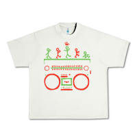 Pistachio Check Tribe Called Quest Urban Heavy Tee - trangStudio