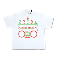 White Check Tribe Called Quest Urban Heavy Tee - trangStudio