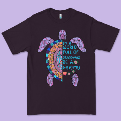 In A World Full Of Grandmas Be A Gammy Premium Tee Designed By Bettercallsaul