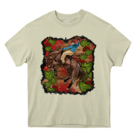 Mossy valentines day cowboy cactus rose Heavy Core Tee - RanaPortraitStore