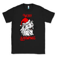 Black Merry Christmas Cat Classic Tee - SublimationCraftShop