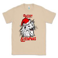 Mushroom Merry Christmas Cat Classic Tee - SublimationCraftShop