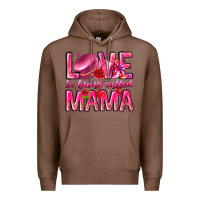 Chestnut Love is Being Called Mama Premium Hoodie - CowhideDigitalArt