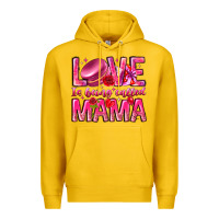 Lemon Love is Being Called Mama Premium Hoodie - CowhideDigitalArt