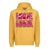 Love Is Being Called Mama Premium Hoodie | Teevron