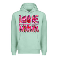 Seafoam Love is Being Called Mama Premium Hoodie - CowhideDigitalArt