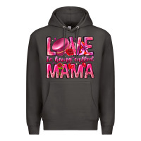 Smoke Love is Being Called Mama Premium Hoodie - CowhideDigitalArt