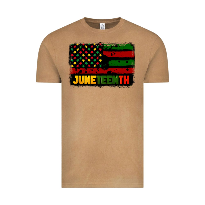 Juneteenth American Flag Vintage Tee by CowGirlArtShop | Teevron