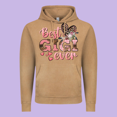 Best Gigi Ever Mother's Day Vintage Hoodie Designed By Cowgirlartshop