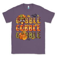Lavender Gobble gobble turkey Thanksgiving Classic Tee - NancyCooperArtShop
