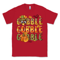 Red Gobble gobble turkey Thanksgiving Classic Tee - NancyCooperArtShop