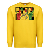 Lemon black independence day juneteenth Premium Sweatshirt - BarkalooDesign