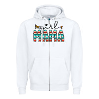 White girl mama Zipper Hoodie - CowhideDigitalArt
