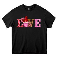 Black valentines day gnomes love Heavy Core Tee - RanaPortraitStore