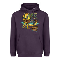 Plum lake squad Heavyweight Hoodie - BarkalooDesign