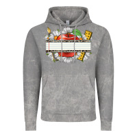 Cloud Rock floral teacher custom name Vintage Hoodie - CowGirlArtShop