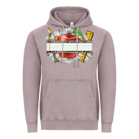 Vintage Zinc floral teacher custom name Vintage Hoodie - CowGirlArtShop