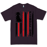 Plum Pitbull Dad Premium Tee - Bettercallsaul