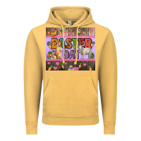 Vintage Mustard Easter day farm animals tumbler Vintage Hoodie - HowdyJamesFarm