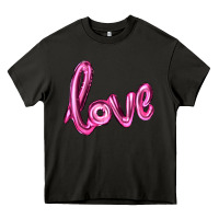 Asphalt valentines day love balloon Heavy Core Tee - RanaPortraitStore