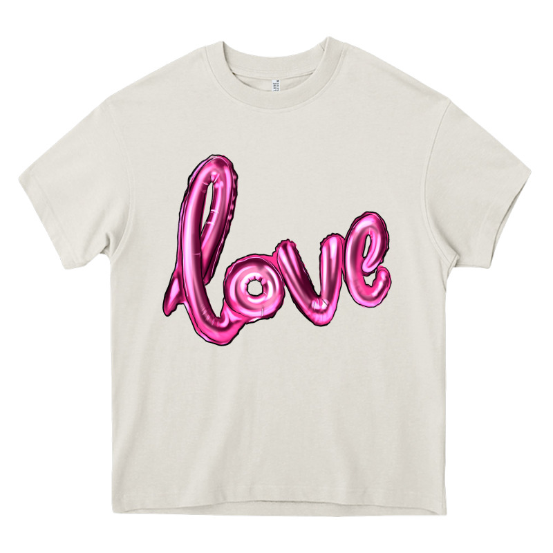 Valentines Day Love Balloon Heavy Core Tee by RanaPortraitStore | Teevron