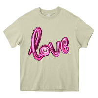 Mossy valentines day love balloon Heavy Core Tee - RanaPortraitStore