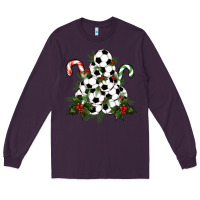 Plum soccer tree Christmas Long Sleeve Tee - RanaPortraitStore