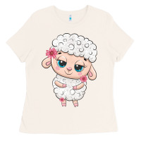 Bone cute sheep Ladies Tee - texasbilliewilder