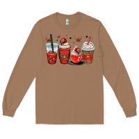 Toasted Coconut ladybug coffee cups Long Sleeve Tee - OliviaCreatesArt