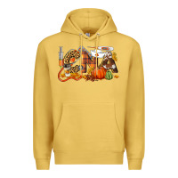 Antique Gold Fall CNA Certified Nursing Assistant Premium Hoodie - LillyAllenDesigns