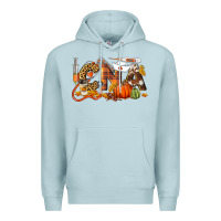 Blue Mist Fall CNA Certified Nursing Assistant Premium Hoodie - LillyAllenDesigns