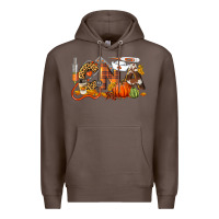 Coffee Fall CNA Certified Nursing Assistant Premium Hoodie - LillyAllenDesigns