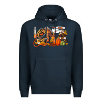 Navy Fall CNA Certified Nursing Assistant Premium Hoodie - LillyAllenDesigns