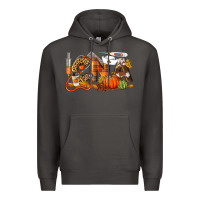 Smoke Fall CNA Certified Nursing Assistant Premium Hoodie - LillyAllenDesigns