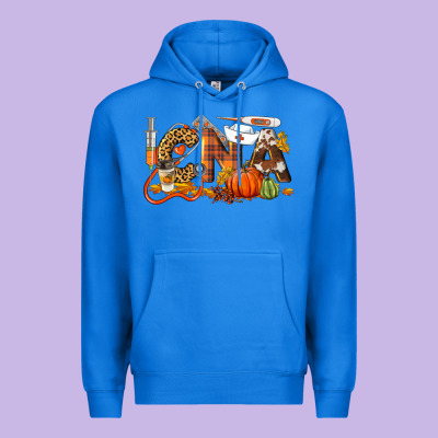 Fall Cna Certified Nursing Assistant Premium Hoodie Designed By Lillyallendesigns
