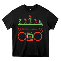 Black Check Tribe Called Quest Heavy Core Tee - trangStudio
